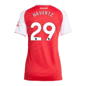 Billige Fotballdrakt Arsenal Kai Havertz #29 Replika Hjemmedrakt Dame 2025-26 Kortermet